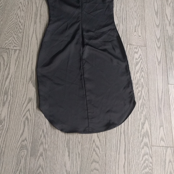 Beautiful black satin dress by GF collection 🍀 - Picture 11 of 12